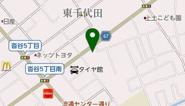 中川自動車鈑金塗装の地図画像