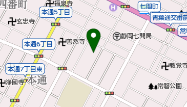 感應寺の地図画像