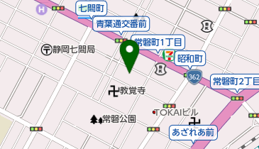 常光寺の地図画像