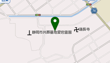 摂取寺の地図画像