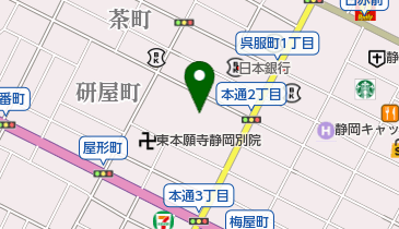 小長井仏具本店の地図画像