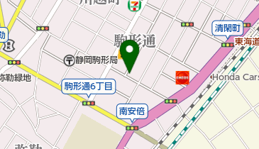 松本印刷株式会社静岡営業所の地図画像