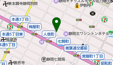 森田質店の地図画像