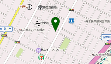 静清信用金庫 番町支店の地図画像