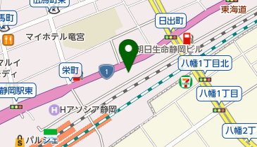 横浜幸銀信用組合静岡支店の地図画像