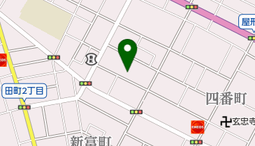 鷲山用品ふとんの地図画像