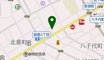 東海道写楽 安西店の地図画像
