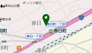 松田せんべいの地図画像