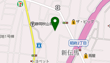 フルールあきの地図画像