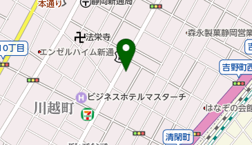 青木青果店の地図画像