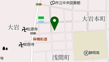栗田青果店の地図画像