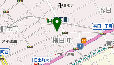 曽根青果店の地図画像