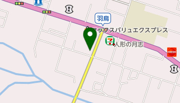 山西接骨院の地図画像