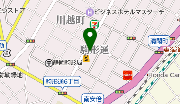 かご平ガレージの地図画像