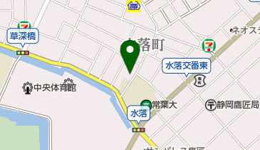 山田時計店めがね屋の地図画像