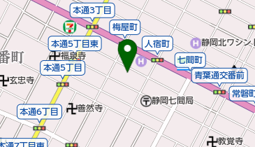 フラットファイブの地図画像