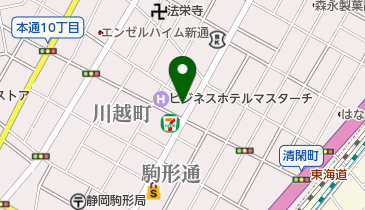 美容室コン・アフェット(Con&rsquo;affetto)の地図画像