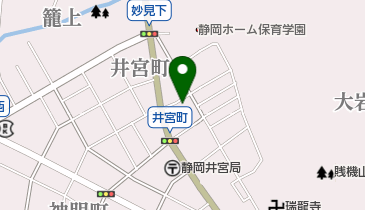 美容室ジローの地図画像