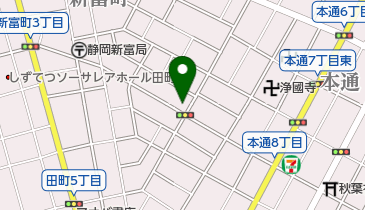 華美容室の地図画像