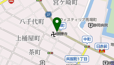 美容室ピーターパンの地図画像