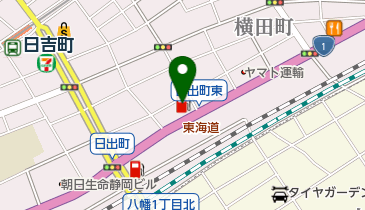 三菱鉛筆中部販売株式会社静岡営業所の地図画像