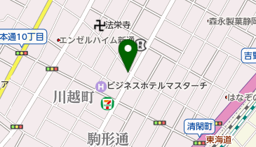 あさひやの地図画像