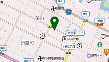 金座ビルディングの地図画像