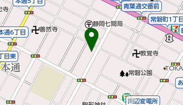 ミヨシヤ眼鏡店の地図画像
