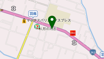 ホビーハウスの地図画像