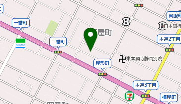 鈴長薬局 一番町店の地図画像