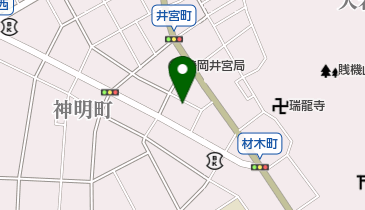 マツナガカットスタジオの地図画像