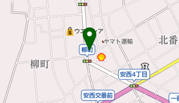 菊元理容室の地図画像