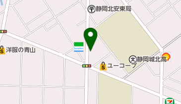 杉山寿理容室の地図画像