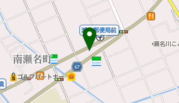 なにわ理容の地図画像