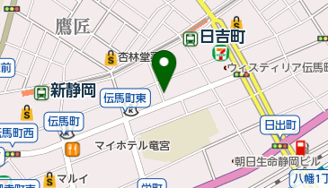 原田理容室withFutabaの地図画像