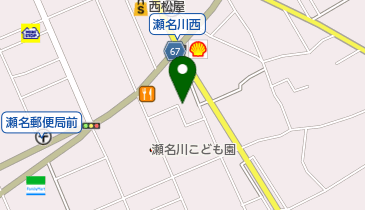 ヘアーサロンフサの地図画像