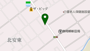 三田村理容室の地図画像