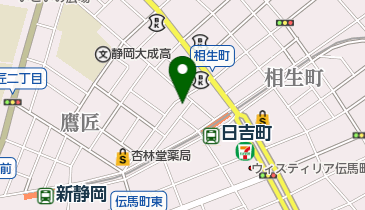 長寿庵の地図画像