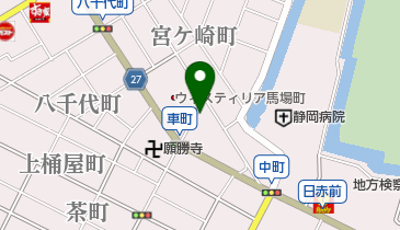 明月支店の地図画像