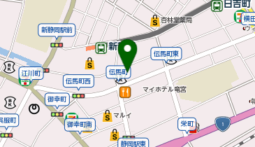 名古屋出入国在留管理局静岡出張所の地図画像