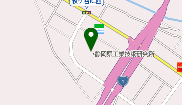 静岡県工業技術研究所 総合案内室の地図画像