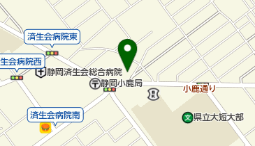 ひでや金物店の地図画像