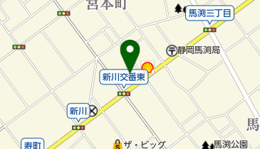 平安プラザの地図画像
