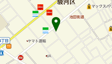 静岡酸素株式会社の地図画像