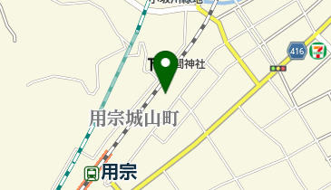 用宗公民館の地図画像