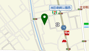 サトウ高級クリーニング店の地図画像