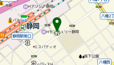 静岡県電機商業組合の地図画像
