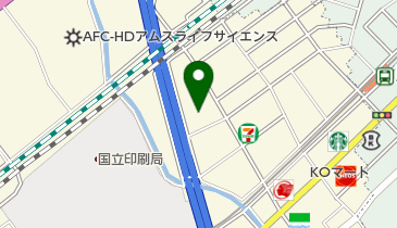 スター精密労組の地図画像