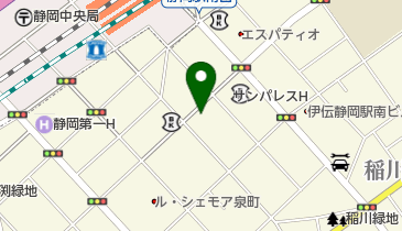 こまちや化粧品店の地図画像