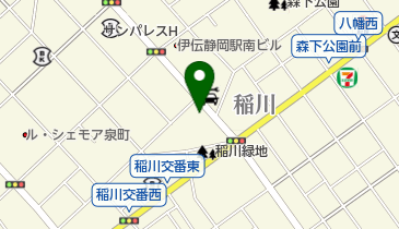 ノエビア新静岡販社の地図画像